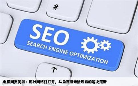 电脑网页问题电脑网站部分能打开很多打不开斗鱼上看直播看不了