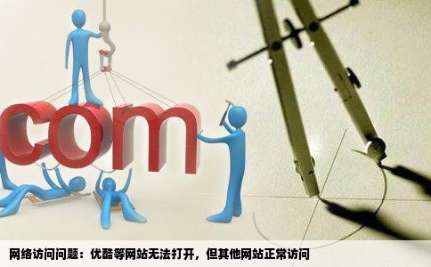 打不开优酷其他网站如土豆淘宝人人都可以打开不是浏览器的