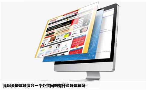 我想要搭建触假台一个外贸网站有什么好建议吗