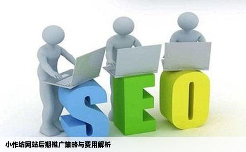 我家小作坊请网络公司做了一个网站后期推广怎么办费用贵吗
