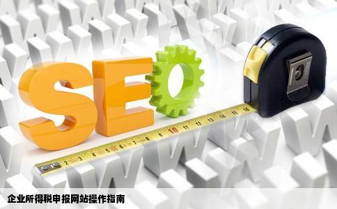 企业所得税怎么申报在那个网站进入
