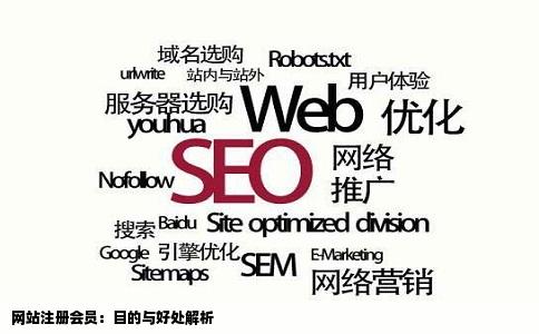 网站让我们网友注册成为会员目的是什么网站能得到什么好处