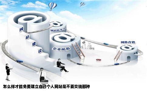 怎么样才能免费建立自己个人网站是不要交钱那种