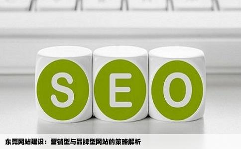 东莞网站建设营销型和品牌型网站